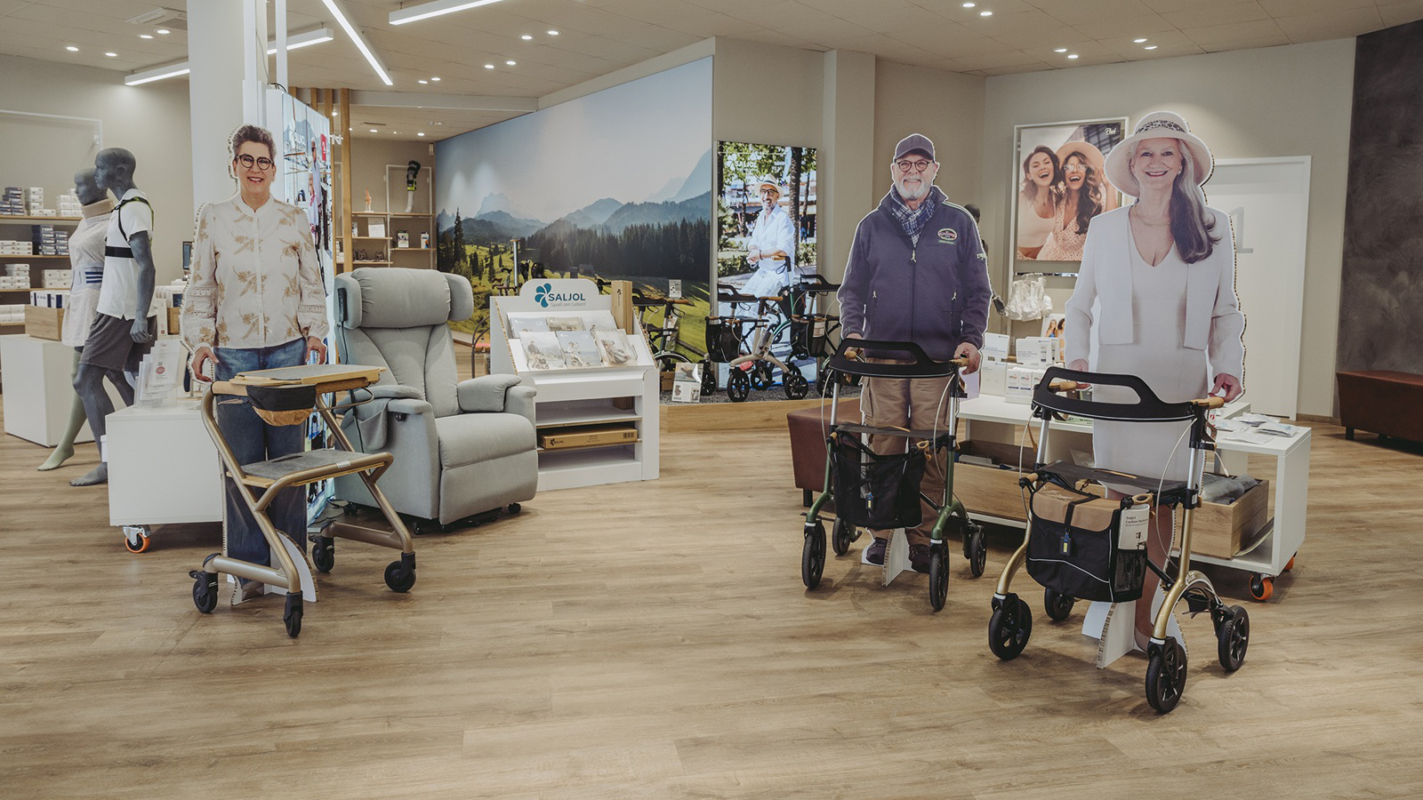 SALJOL Rollator im Alltag